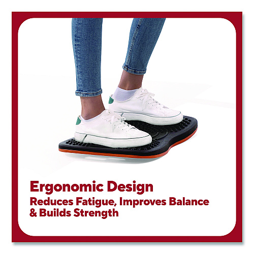 TRU RED Anti-Fatigue Balance Board, 19.68 x 13.97, Black (TR62100)