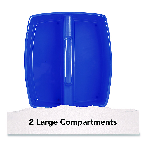 Storex Large Storage Caddy, 11 x 13 x 6.38, Assorted Colors, 6/Carton (00948E06C)