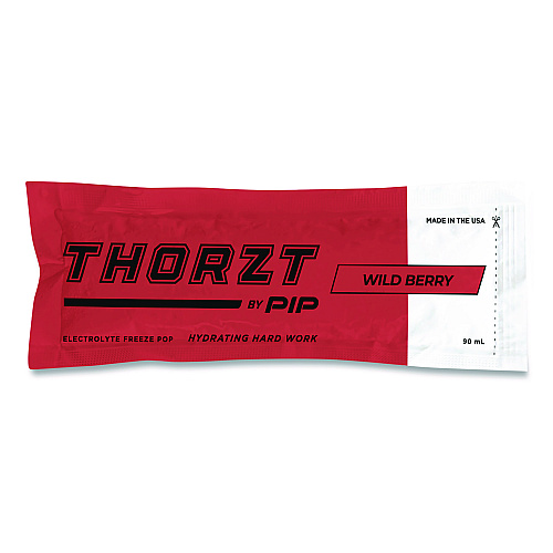 THORZT by PIP Electrolyte Freeze Pops, Assorted Flavors, 3 oz Tube, 10 Tubes/Bag, 15 Bags/Carton (POPMIXCLASS)