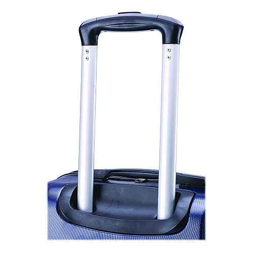 InUSA Luggage Pilot Hard Side Carry-On Suitcase, Four-Wheeled Spinner, 16.34 x 10.24 x 25.39, Blue (IUPIL00MBLU)