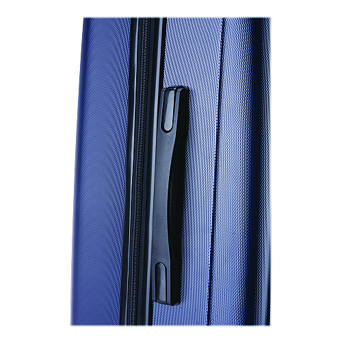 InUSA Luggage Pilot Hard Side Carry-On Suitcase, Four-Wheeled Spinner, 16.34 x 10.24 x 25.39, Blue (IUPIL00MBLU)
