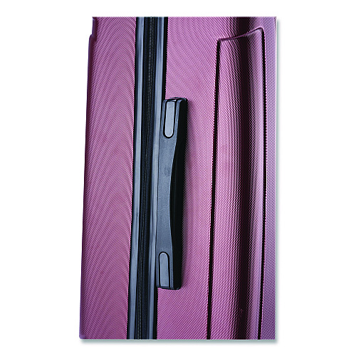 InUSA Luggage Pilot Hard Side Carry-On Suitcase, Four-Wheeled Spinner, 16.34 x 10.24 x 25.39, Wine (IUPIL00MWIN)