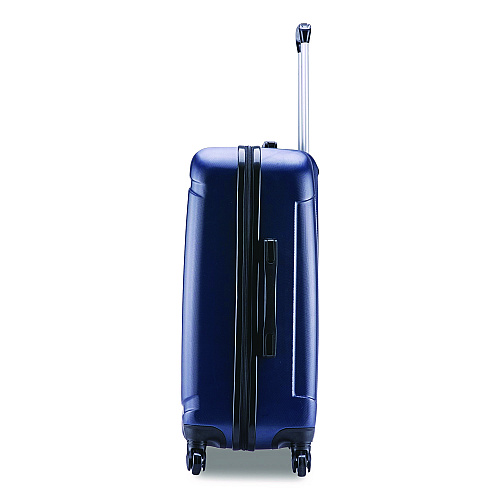 InUSA Luggage Pilot Hard Side Carry-On Suitcase, Four-Wheeled Spinner, 14.37 x 8.86 x 21.46, Blue (IUPIL00SBLU)