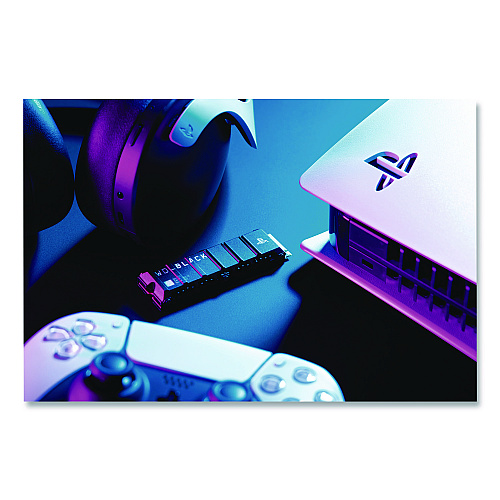 WD_BLACK SN850P NVMe SSD for PS5 Consoles, 1 TB, PCIe Gen4 (WDBBYV0010BN)