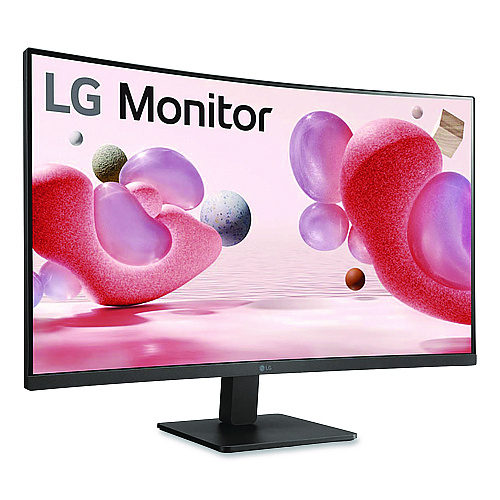 LG Curved LCD Monitor, 32" Widescreen, VA Panel, 1920 Pixels x 1080 Pixels (32BR50CB)