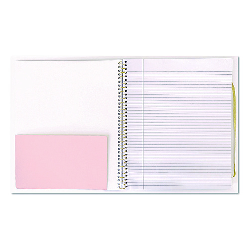 Carolina Paper Keep It In Line Notebook Organizer, Medium/College Rule, Randomly Assorted Cover Colors and Designs, (100) 11.5 x 9 Sheets (10000)