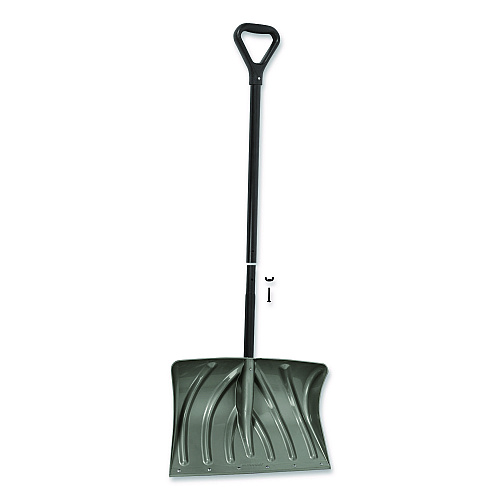 Suncast Commercial Combo Snow Shovel and Pusher, 20" Width, 51" Length (SC2700KDD)