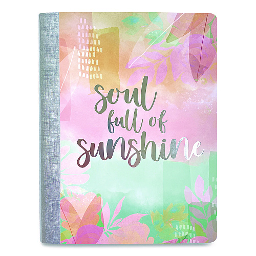 Carolina Paper Silver Lining Composition Book, Medium/College Rule, Randomly Assorted Cover Color, (100) 9.84 x 7.67 Sheets (38431)