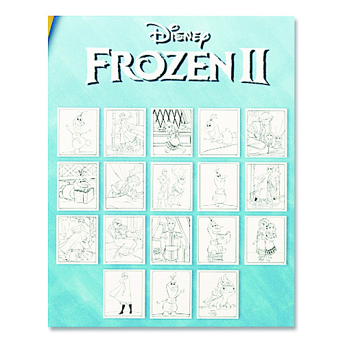 Crayola Disney Frozen 2 Color Wonder Kit, (18) Coloring Pages, (5) Frozen 2 Collection Markers (757002)