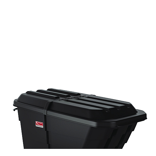Suncast Commercial Tilt Truck Lid, For 1/2 Cubic Yard Tilt Truck, 29.22 x 57.91 x 5.44, Black (RMTT50LID)