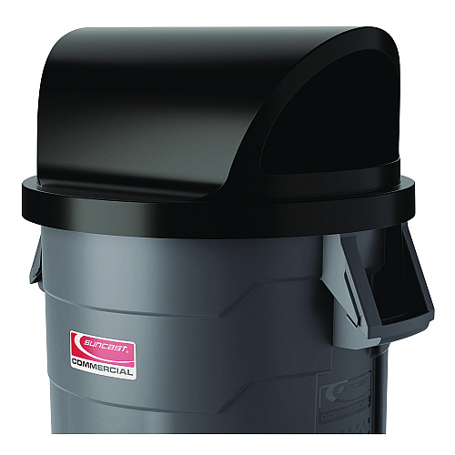 Suncast Commercial Dome Top Lid, 25" Diameter, Black, (DTTCU44)