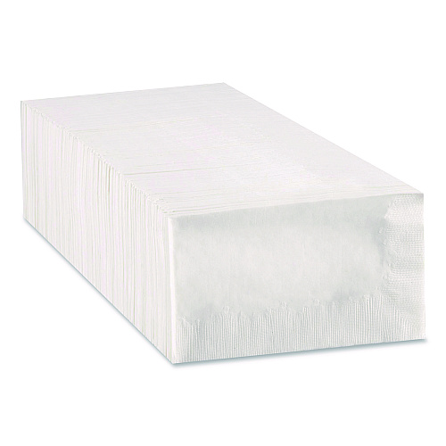Dixie 1/8-Fold Dinner Napkin, 1-Ply, 15 x 16.8, White, 350/Pack, 12 Packs/Carton (31558)