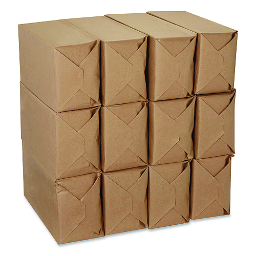 Georgia Pacific Professional Dixie Full-Fold Dispenser Napkins, One-Ply, 12 x 13, Brown, 600/Pack, 12 PK/CT (37835)