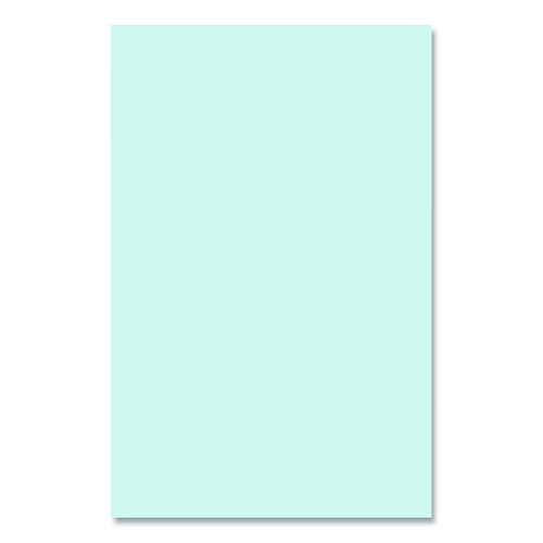 Lettermark Colors 30% Recycled Colored Paper, 20 lb Bond Weight, 8.5 x 14, Blue, 500/Ream (94286RM)