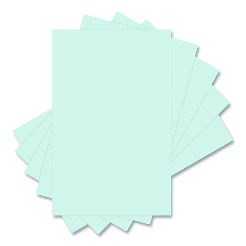 Lettermark Colors 30% Recycled Colored Paper, 20 lb Bond Weight, 11 x 17, Blue, 500/Ream (94287RM)
