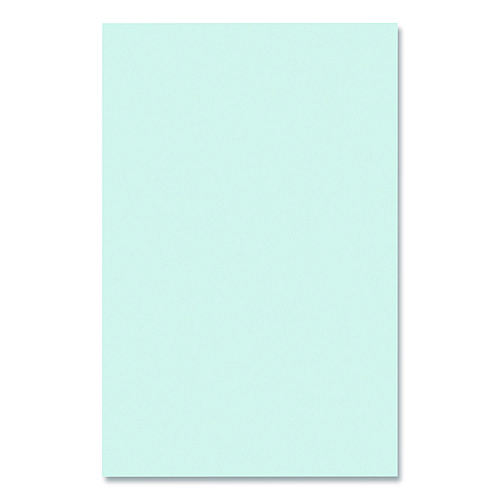 Lettermark Colors 30% Recycled Colored Paper, 20 lb Bond Weight, 11 x 17, Blue, 500/Ream (94287RM)