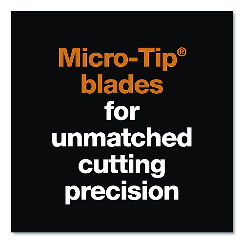 Fiskars SoftGrip Nonstick Scissors, 5" Long, Straight White/Gray Handle (1069763)