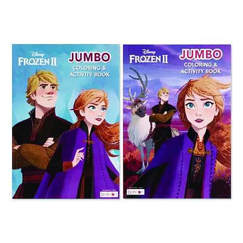 Bendon Disney Frozen 2 Jumbo Coloring and Activity Book, Ages 3 and Up, 10.75 x 7.75 Sheets, 64 Pages (45829)