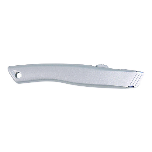 Westcott Aluminum Safety Cutter with Ceramic Blade, Aluminum Handle, Silver (00722)