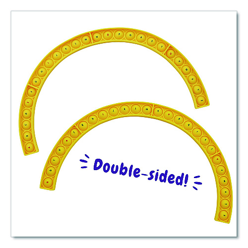 Junior Learning Inc Alphabet Arc Bubble Board, Ages 4 to 7 (681)