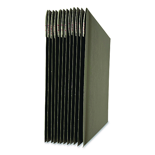 Happy Mail Self-Sealing Bubble Mailer, 6 x 9, Black, 12/Pack (245153)