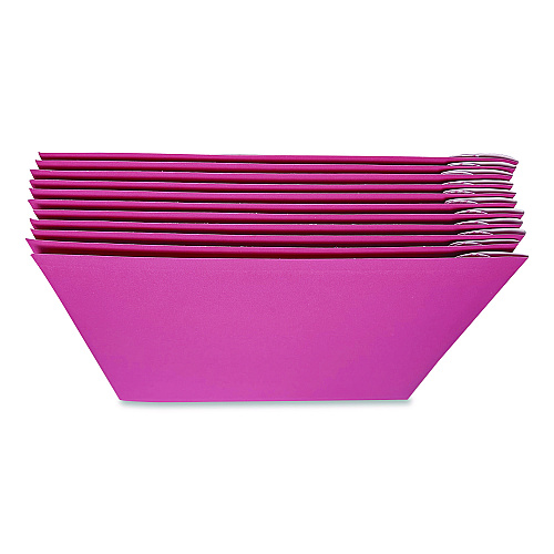 Happy Mail Self-Sealing Bubble Mailer, 8.5 x 11, Pink, 12/Pack (245158)