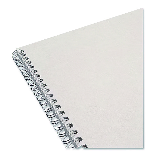 TRU RED Wirebound Hardcover Notebook, 1-Subject, Narrow Rule, Gray/Purple Cover, (80) 11 x 8.5 Sheets (24383514)