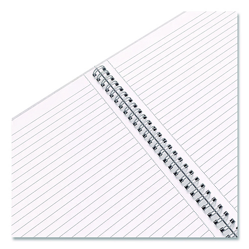 TRU RED Wirebound Hardcover Notebook, 1-Subject, Narrow Rule, Gray/Purple Cover, (80) 11 x 8.5 Sheets (24383514)