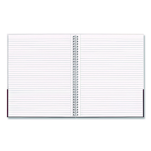 TRU RED Wirebound Hardcover Notebook, 1-Subject, Narrow Rule, Gray/Purple Cover, (80) 11 x 8.5 Sheets (24383514)