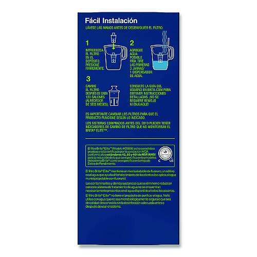 Brita Elite Replacement Water Filters for Pitcher and Dispensers, 2 Filters/Box, 12 Boxes/Carton (36247CT)