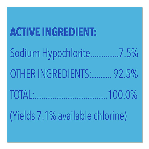 Clorox Concentrated Regular Disinfecting Bleach, 11 oz Bottle, 28/Carton (32436CT)