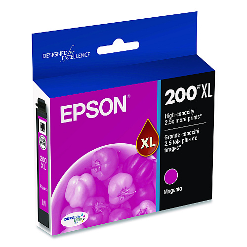 Epson T200XL320S (200XL) DURABrite Ultra High-Yield Ink, Magenta