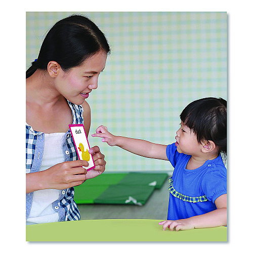Carson-Dellosa First Words Flash Cards, 3.25 x 5.25, Assorted Colors, 54 Cards (0769647197)