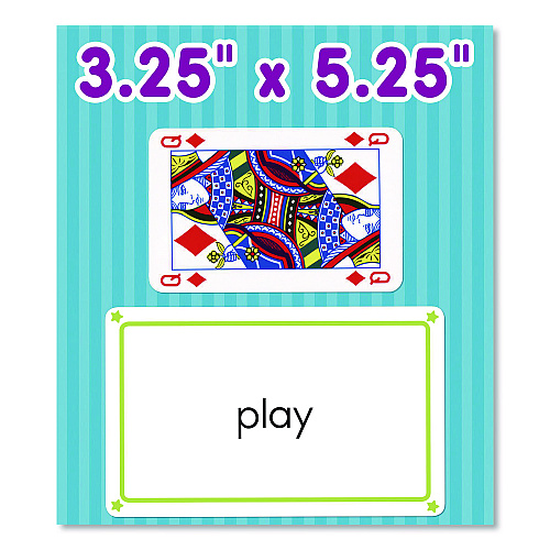 Carson-Dellosa Sight Words Flash Cards, 3.25 x 5.25, Assorted Colors, 54 Cards (0769664709)