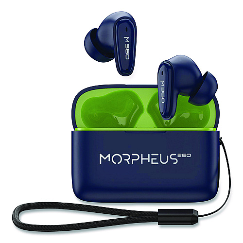 Morpheus 360 Nemesis True Wireless Earbuds, Blue (TW1800L)