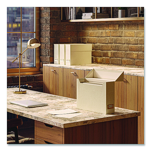 Smead Flip Top Box, Letter Files, 13 x 3.7 x 10, Beige (70232)