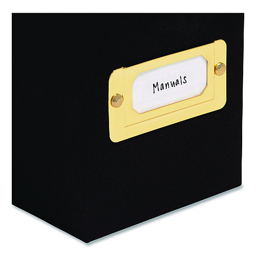 Smead Flip Top File Box, Letter Files, 13 x 3.7 x 10, Charcoal (70233)