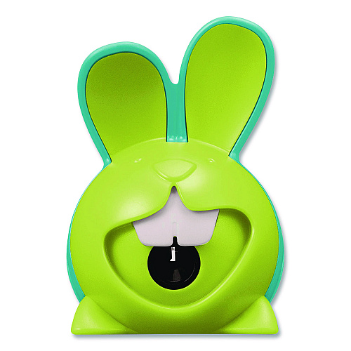 Maped Helix Croc Croc Chomp Rabbit 1-Hole Canister Pencil Sharpener, 3.74 x 1.8 x 4.92, Randomly Assorted Colors (017649)