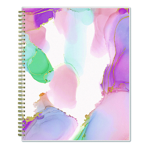 Blue Sky Ashley G Multicolor Smoke Academic Weekly/Monthly Planner, 11" x 8.5", Multicolor Cover, 12-Month (Jul-Jun): 2025 to 2026 (133681)