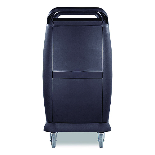 Boardwalk Bussing Cart, Plastic, 3 Shelves, 300 lb Capacity, 18 x 36.25 x 38, Black (BCART3)