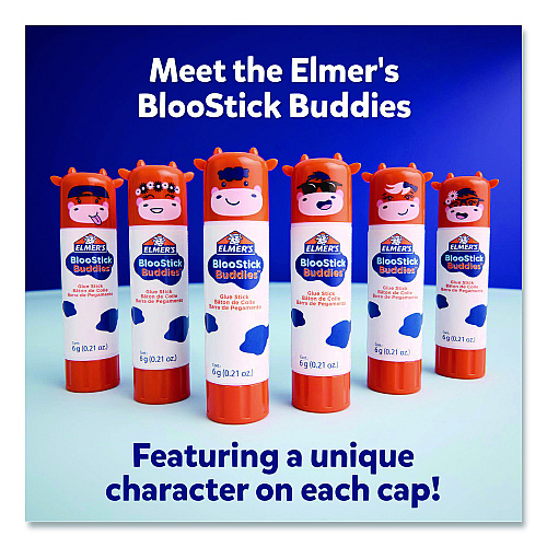 Elmer's Glue Stick Variety Pack, 0.21 oz, Dries Clear, 30/Pack (2213791)