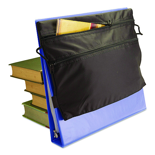 Officemate Strap-n-Sack for Binder, 11.5 x 8.5, Blue (31870)