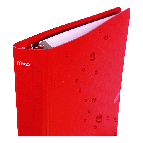 Five Star 1" Plastic Binder, 3 Rings, 1" Capacity, 11 x 8.5, Randomly Assorted Color (261340)