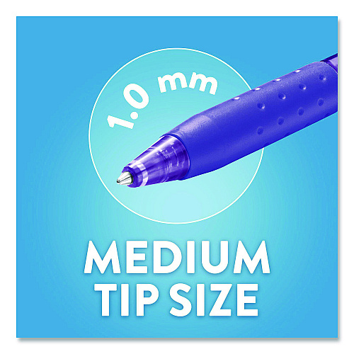 Paper Mate InkJoy 300 RT Ballpoint Pen, Retractable, Medium 1 mm, Assorted Ink and Barrel Colors, 24/Set (1951398)