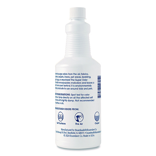 Boardwalk Fabric and Carpet Deodorizer, Fresh Scent, 32 oz Bottle, 6/Carton (4829)