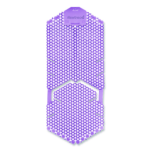 Boardwalk Vertical Urinal Screen, Lavender Scent, Purple, 5.22 oz, 6/Carton (VERUSPUR)