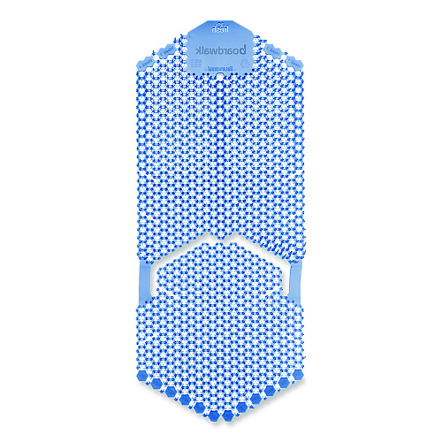 Boardwalk Vertical Urinal Screen, Cotton Blossom Scent, Blue, 5.22 oz, 6/Carton (VERUSCL)