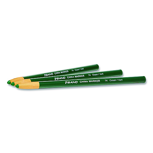 Dixon China Marker, Green, Dozen (000740002)