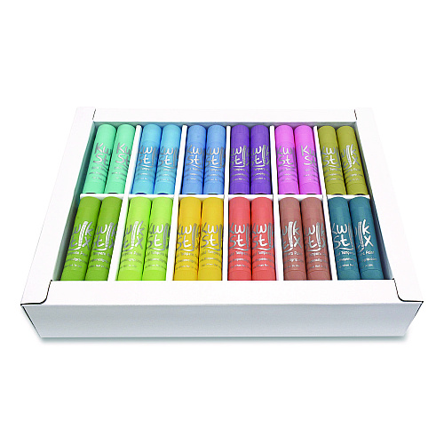 The Pencil Grip Kwik Stix Tempera Paint Set, 12 Assorted Colors, 72 Paint Sticks/Pack, 3 Packs/Carton (69203)