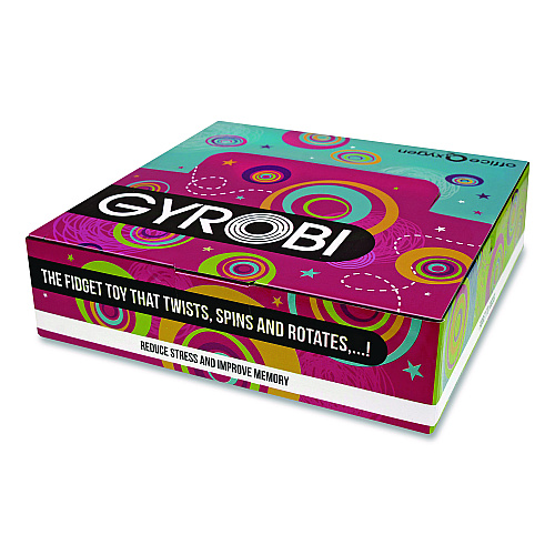 The Pencil Grip Gyrobi Fidget Toy, Small, Assorted Colors, 24/Carton (860)